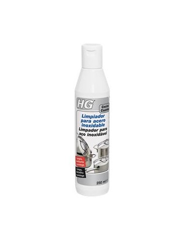 Limpiador acero INOX. hg - 250 ml.