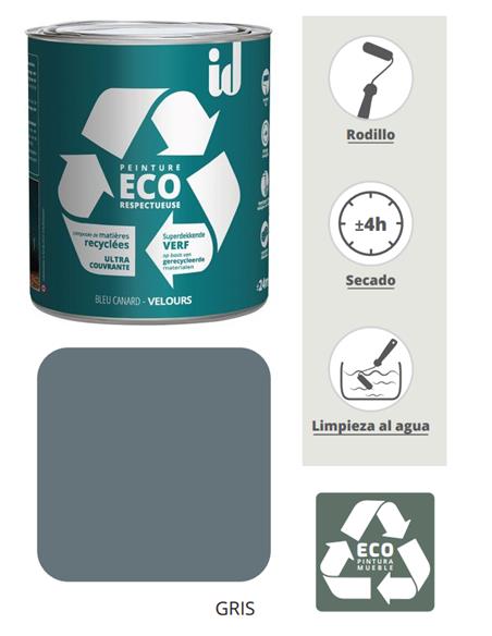 PINTURA ECO MUEBLES 500 ML GRIS ESPTIT