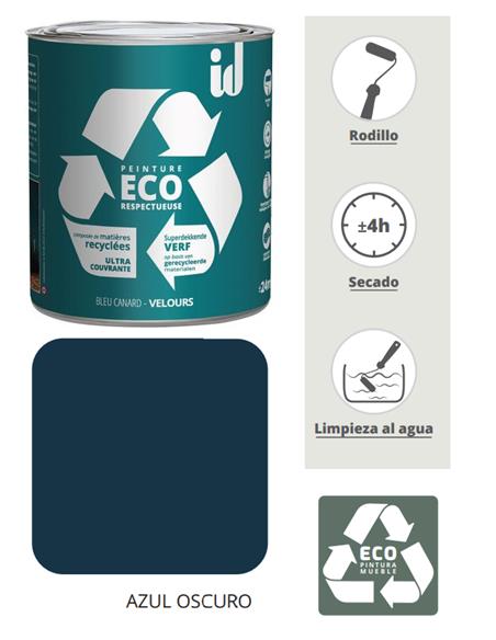 PINTURA ECO MUEBLES 500 ML AZUL OSCURO ESPTIT