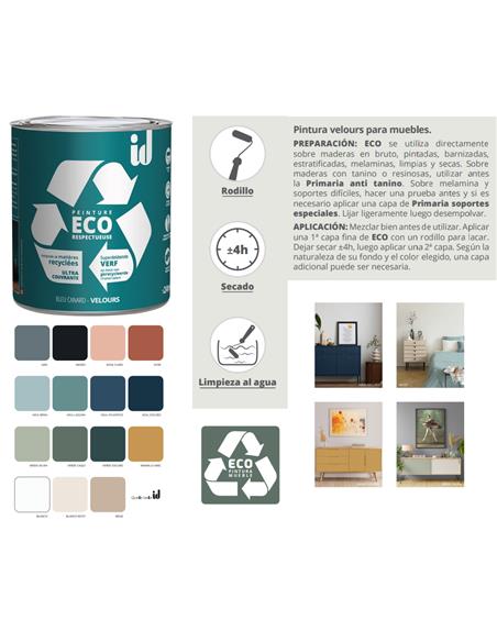 PINTURA ECO MUEBLES 500 ML AZUL OSCURO ESPTIT