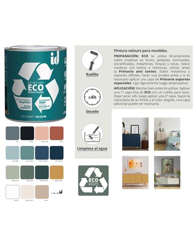 PINTURA ECO MUEBLES 500 ML ROSA CLARO ESPTIT