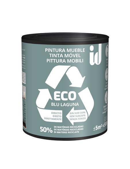 PINTURA ECO MUEBLES 500 ML AZUL LAGUNA ESPTIT