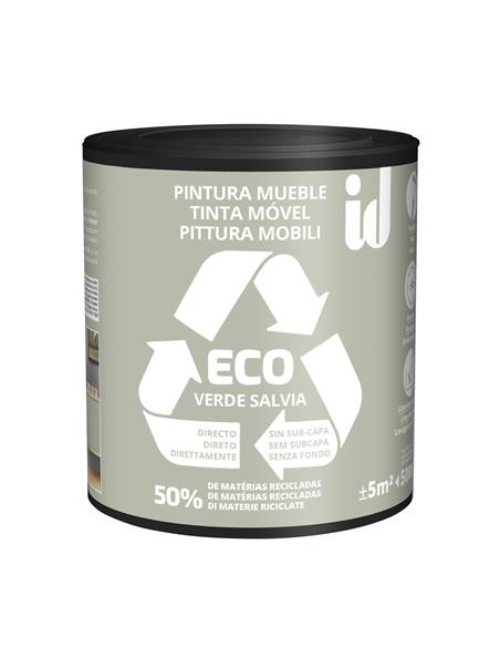 PINTURA ECO MUEBLES 500 ML VERDE SALVIA ESPTIT