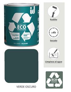 PINTURA ECO MUEBLES 500 ML VERDE OSCURO ESPTIT