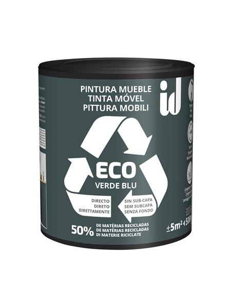 PINTURA ECO MUEBLES 500 ML VERDE OSCURO ESPTIT