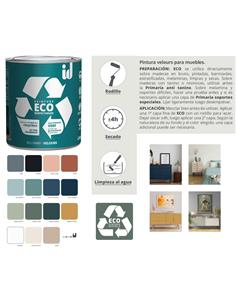 PINTURA ECO MUEBLES 500 ML BLANCO ESPTIT 2