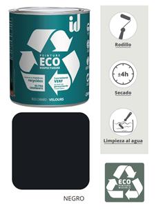 PINTURA ECO MUEBLES 500 ML NEGRO ESPTIT