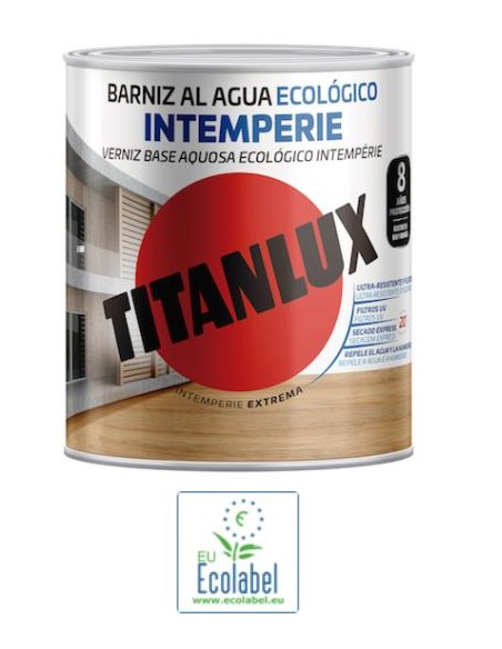 Barniz eco DECO. intemperie tx brillo inc 750 ml.