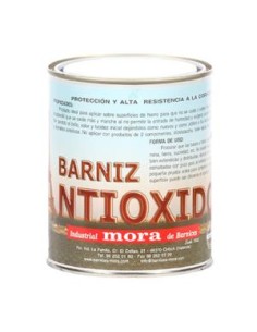 Barniz antioxido brillo 1 lt mora