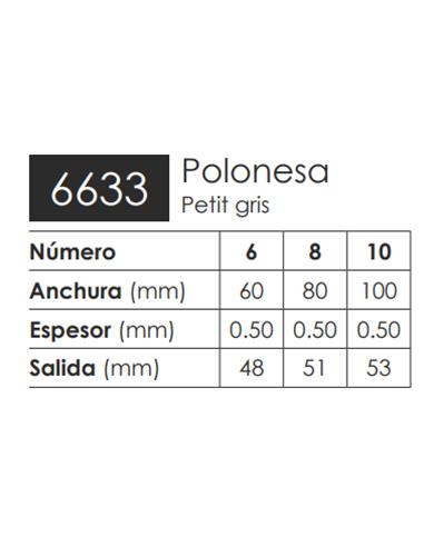 POLONESA PETIT GRIS CARRADO Nº6