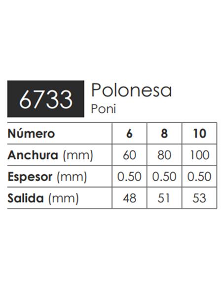 POLONESA DORAR PONEY CARRADO Nº6