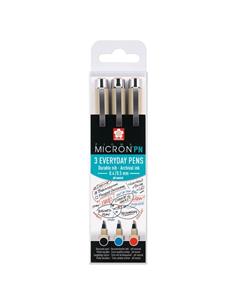 SET ROTULADORES PIGMA MICRON PN SET 3  UNIDADES