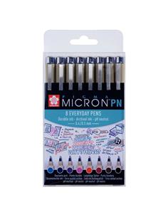 SET DE ROTULADORES PIGMA MICRON PN SET 8  Unidades