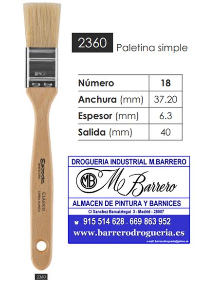PALETINA SENCILLA FONDOS CERDA CHUNG BL.nº18