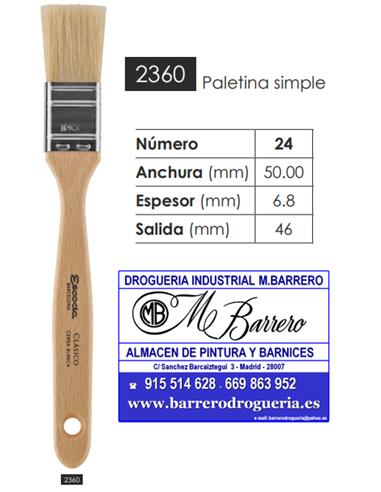 PALETINA SENCILLA FONDOS CERDA CHUNG BL.nº24