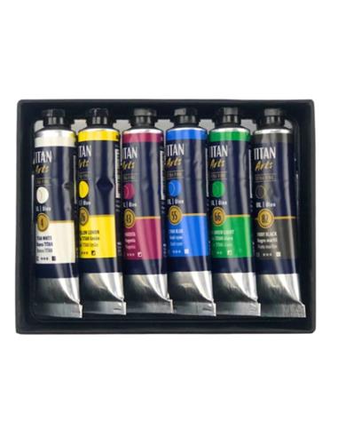 SET OLEO TITAN EXTRA FINO 6 TB DE 20 ml.