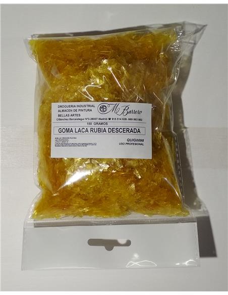 GOMA LACA RUBIA 150 g.