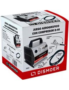 Juego aerogafico dismoer compresor D-40