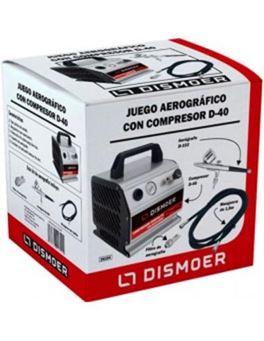 Juego aerogafico dismoer compresor D-40