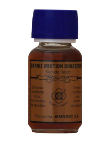BARNIZ MIXTION DORAR CINCO AROS S/RAP 50 ml.