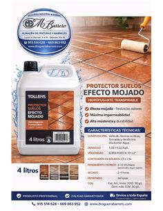 PROTECTOR SUELOS EFECTO MOJADO 4 LT. TOLLENS