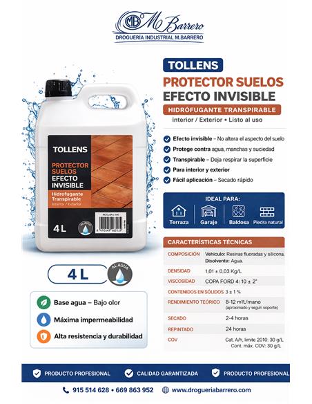 PROTECTOR SUELOS INVISIBLE 4 LT. TOLLENS