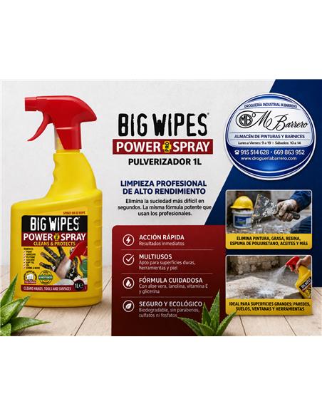 BIG WIPES POWER SPRAY PULVERIZADOR  1 LT