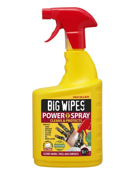 BIG WIPES POWER SPRAY PULVERIZADOR  1 LT