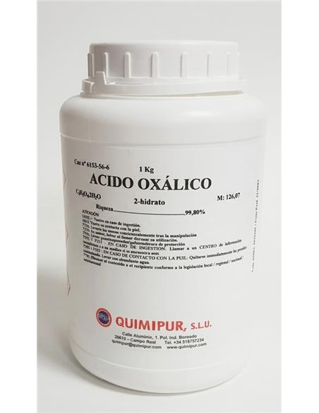 ACIDO OXALICO 99% ARENILLA 1 Kg.