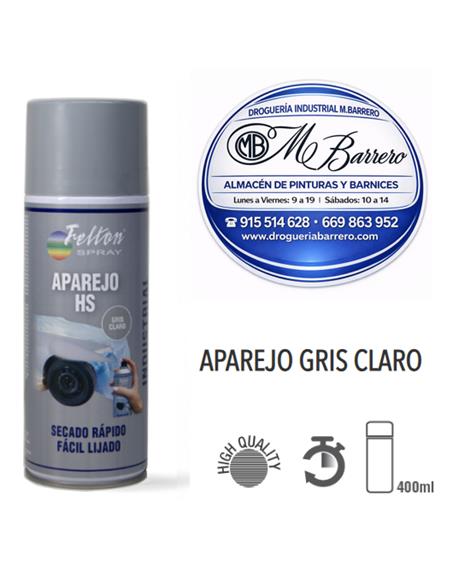 SPRAY APAREJO HS GRIS CLARO 400 ml.