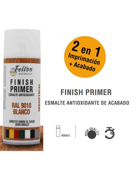 SPRAY FINISH PRIMER BLANCO RAL 9010 - 400 ml.
