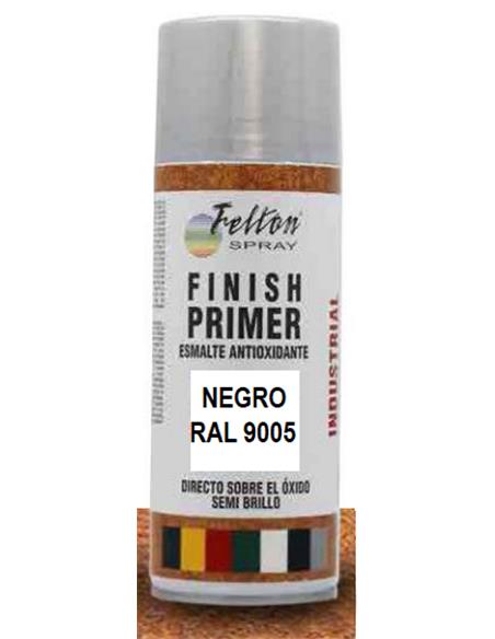 SPRAY FINISH PRIMER NEGRO RAL 9005 - 400 ml.