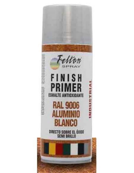 SPRAY FINISH PRIMER PLATA RAL 9006 - 400 ml.