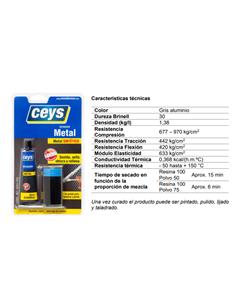 CEYS REPARADOR METAL BLISTER 40 ml+35 gr 2