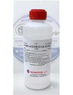 ACIDO ACETICO GLACIAL 99% 1 LT ALIMENTICIO
