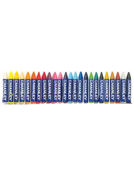 Ceras Acuarelables 24 colores MANLEY