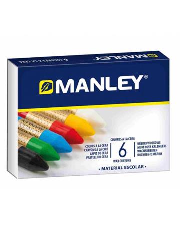 Ceras Manley 6 colores