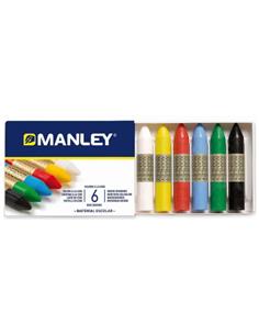 Ceras Manley 6 colores 2