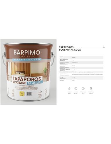 TAPAPOROS AL AGUA ECOBARP 4 Lt.