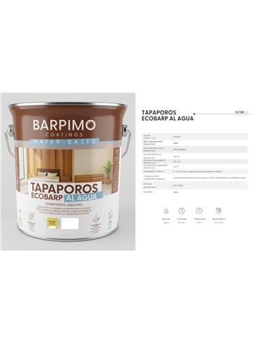 TAPAPOROS AL AGUA ECOBARP 375 ml.