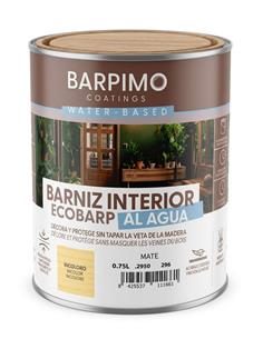 BARNIZ INTERIOR ECOBARP MATE - 750 ml.