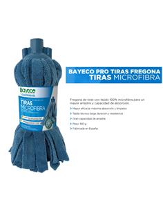 FREGONA TIRAS MICROFIBRA BICOLOR AZUL 160 g 2