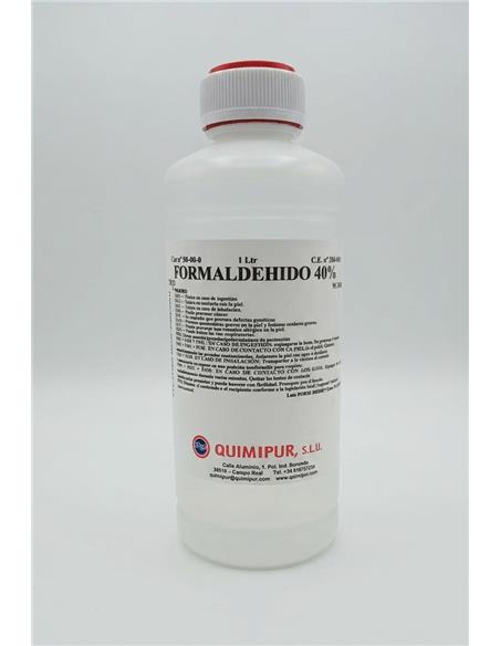 FORMOL 40% (Formaldehido) Env. 1 Lt.