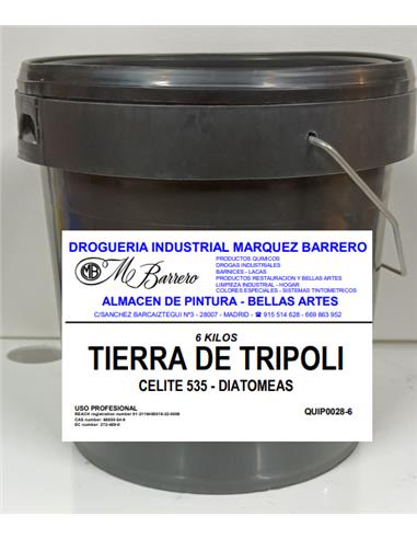 TIERRA TRIPOLI (DIATOMEAS CELITE 535) 6 Kg