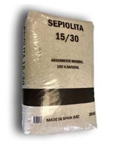 SEPIOLITA GRANO 15/30 S-20 Kg , SACO TERMOSELLADO