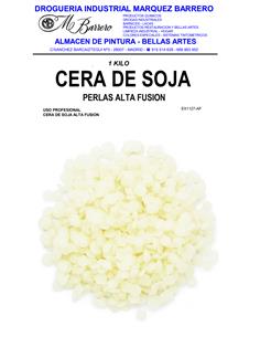 CERA DE SOJA 1 KILO ALTA FUSION