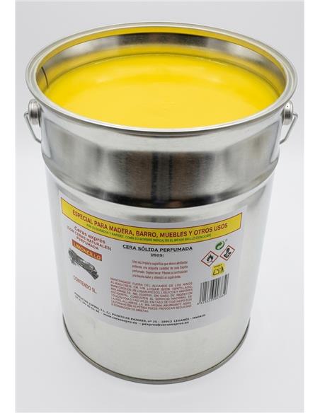 CERA SOLIDA LIMONCILLO 5 LT