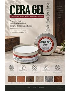 CERA GEL BLANCA  - 250 ml. 2