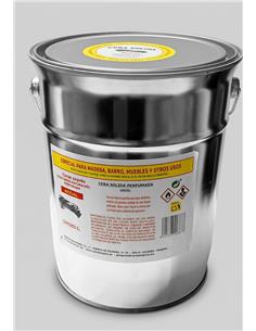CERA SOLIDA NOGAL LATA DE 5 Lt.