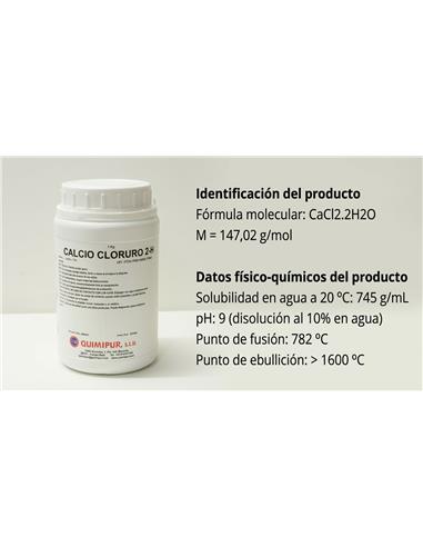 CLORURO DE CALCIO 1 Kg. 2-HIDRATO QP BOTE
